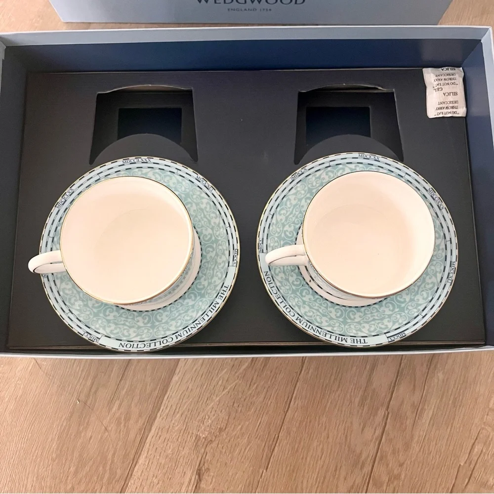 Wedgwood Millennium Collection 18th Century Discovery & Enlightenment Teacup Set